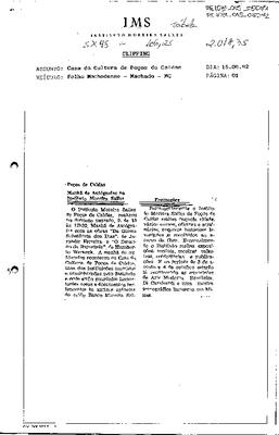 Poços de Caldas: Manhã de Autógrafos no Instituto Moreira Salles