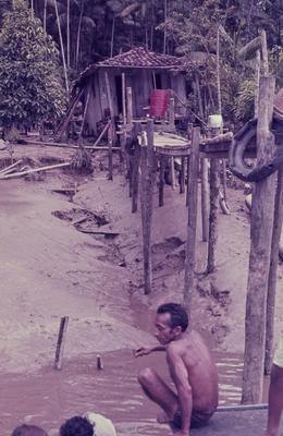 Filmagens de "Iracema: uma transa amazônica", com direção de Jorge Bodanzky e Orlando Senna