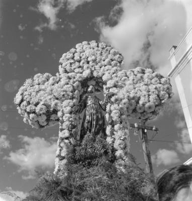 Canindé, romeiros, procissão com imagem de São Francisco das Chagas