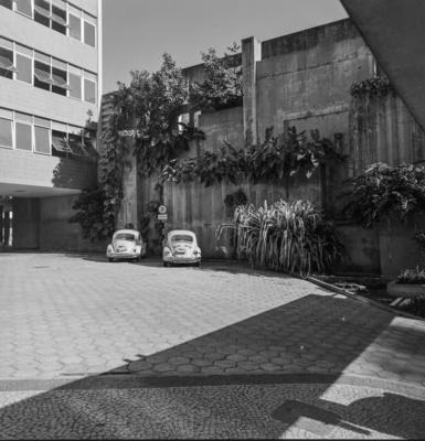 Jardim vertical de Burle Marx, no Hospital Souza Aguiar