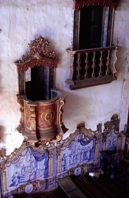 Convento e Igreja Santa Maria dos Anjos - púlpito