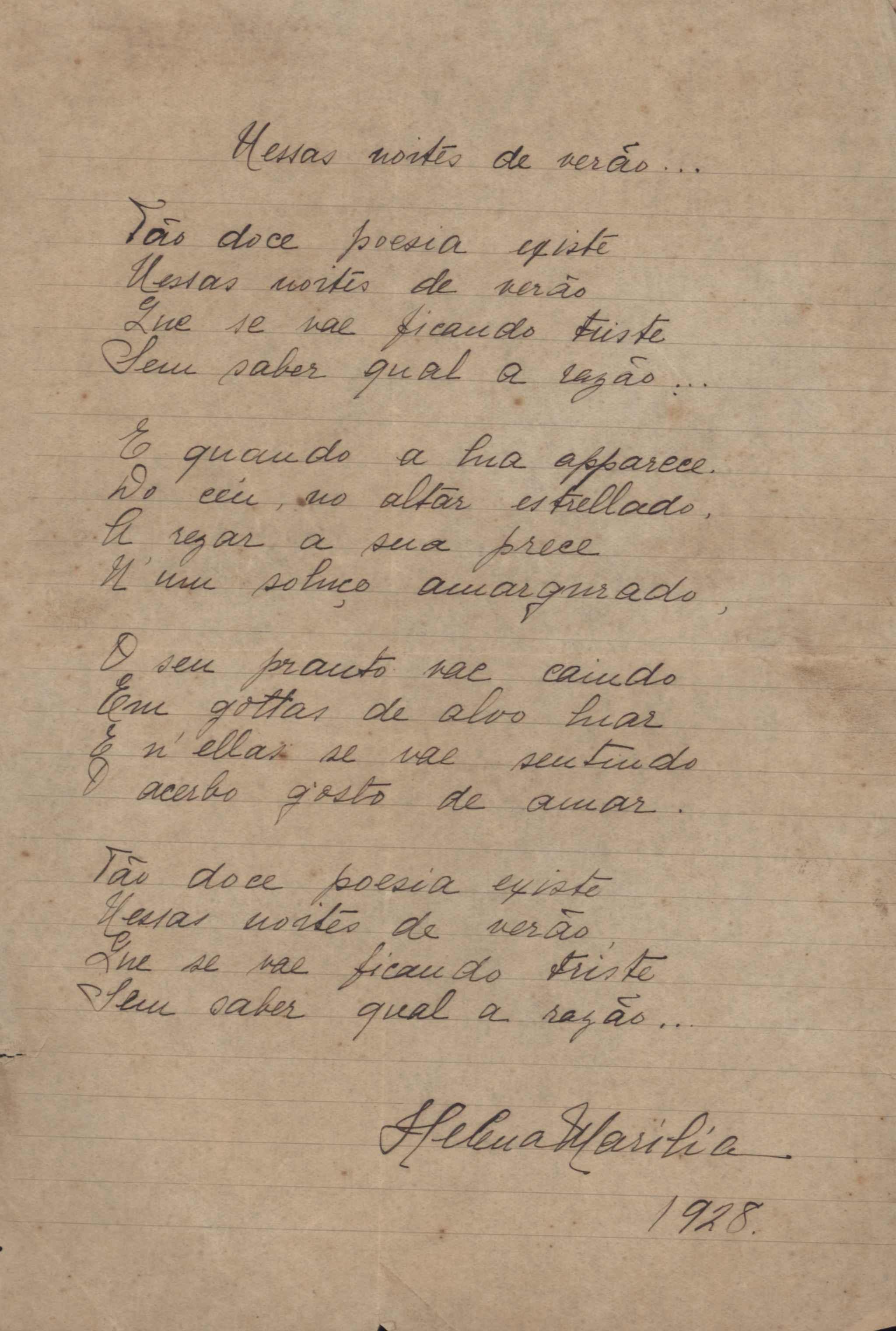 Nessa noites de verão