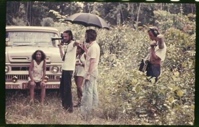 Filmagens de "Iracema: uma transa amazônica", com direção de Jorge Bodanzky e Orlando Senna