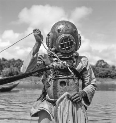 Garimpo de diamantes na Boca do Tauiri