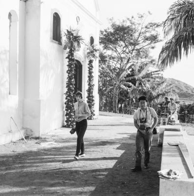 Preparativos para festa junina no Sítio Burle Marx