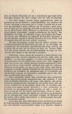 Relatório da Sociedade Brasileira de Autores Teatrais