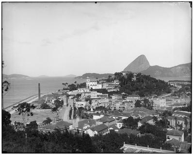 Glória, vendo-se ao fundo o Pão de Açúcar