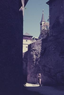 Lena Coelho dos Santos na região de Alsácia