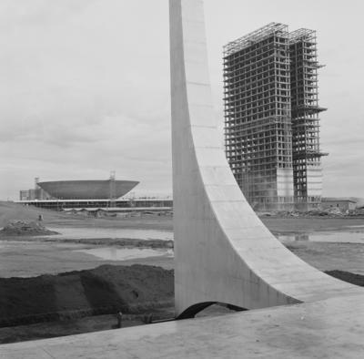 Congresso Nacional em construção