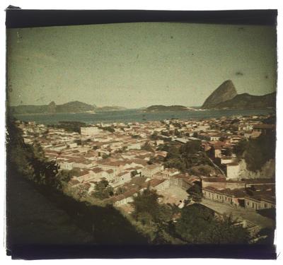 Bairro do Flamengo; tomado da Rua da Pedreira da Glória (atual Pedro Américo)