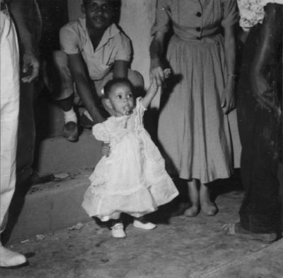 Crianças no ensaio na Portela