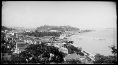 Vista dos bairros da Lapa e do Centro a partir de Santa Teresa