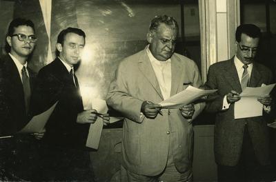 Ricardo Macedo, Waldemiro Lemke, Edmundo de Souza e Cláudio Petraglia