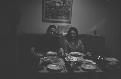 Maestro John Neschling e Lena Coelho Santos