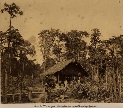 Sítio às margens do rio Solimões