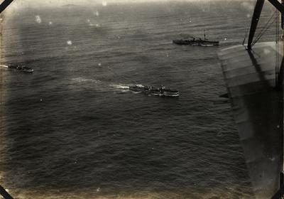 Regresso da Divisão Naval após operações de guerra