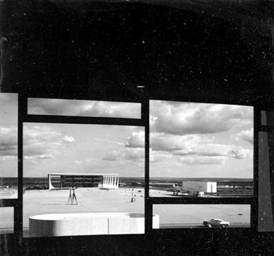 Praça dos Três Poderes vista do Palácio do Planalto