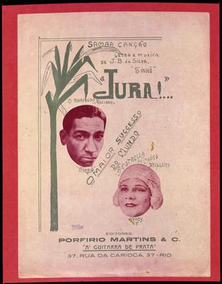 Sinhô e Aracy Cortes (capa de partitura)