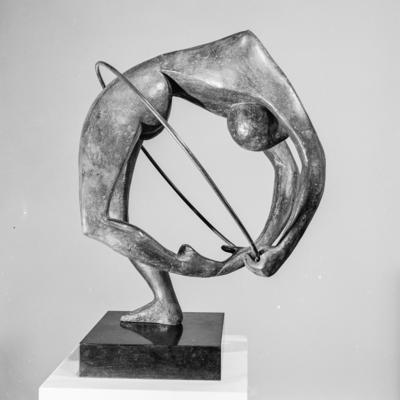 Esculturas de Alfredo Ceschiatti, "O Conorcionista"