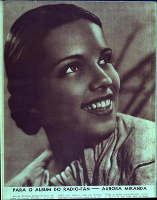 Aurora Miranda (reprodução de periódico)