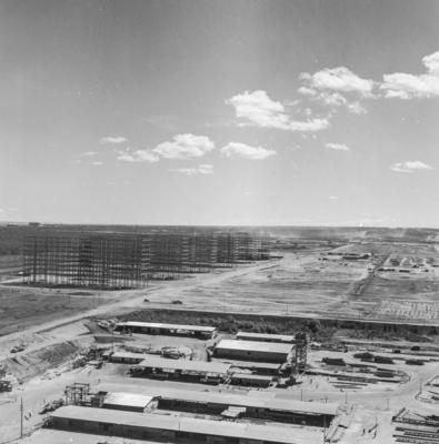 Esplanada dos ministérios em construção