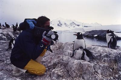 Jorge Bodanzky filmando