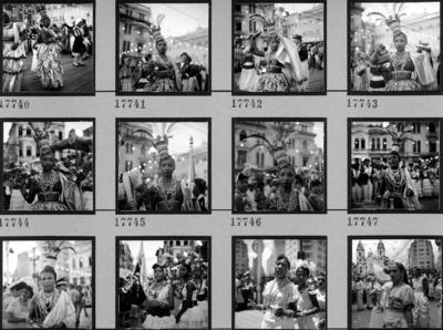 Desfile de agremiação carnavalesca