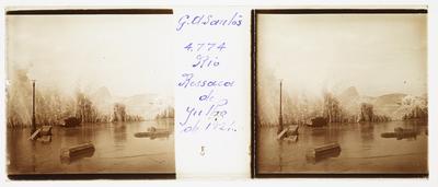 Ressaca marítima na Avenida Beira-Mar; ao fundo, o Morro do Pão de Açúcar