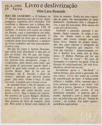 Livro e deslivrização