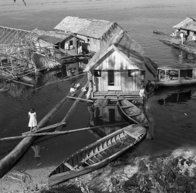 Palafitas flutuantes