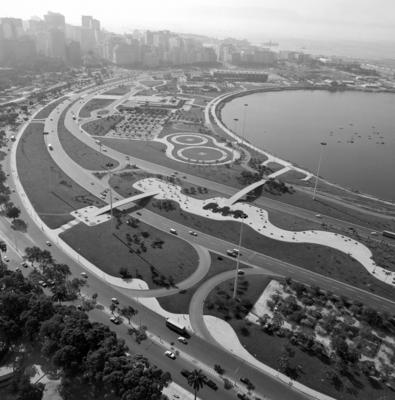 Aterro do Flamengo - vista aérea