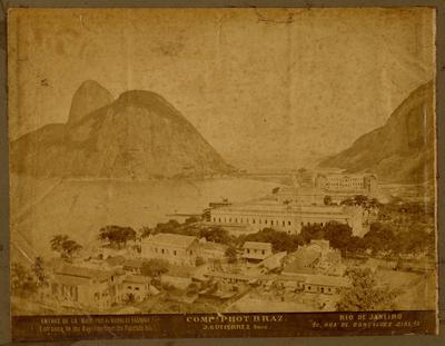 Vista da Praia Vermelha; a partir do Morro do Pasmado