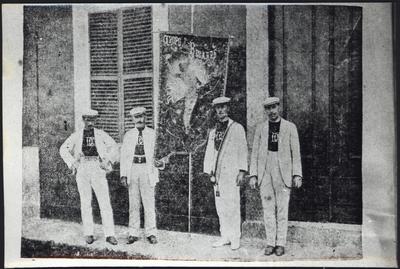 Grupo dos Becarre (reprodução de periódico)