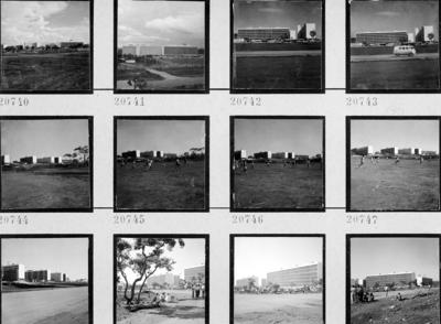 Edifícios residenciais projetados para os Institutos de Aposentadoria e Pensões