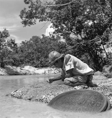 Garimpo de diamantes na Boca do Tauiri