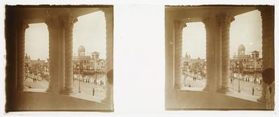 Parte da estrutura da Exposição Internacional de 1922